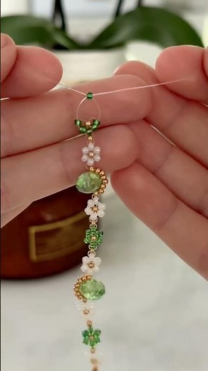 Stylish Handmade Beaded Jewelry 💎 Bracelet #diyjewelry #beads #bracelet #handmade #trending #viral
