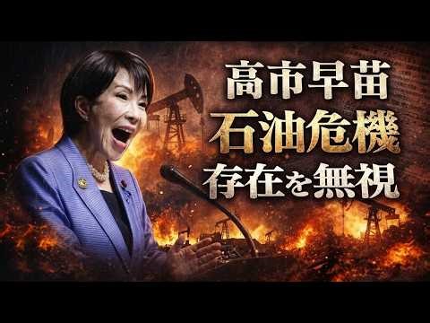 高市早苗によると日本に石油危機など存在しない？安冨歩東京大学名誉教授。一月万冊清水