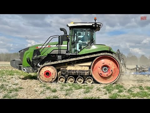 673 HP FENDT TRACTOR Ride Along During Spring Field Work