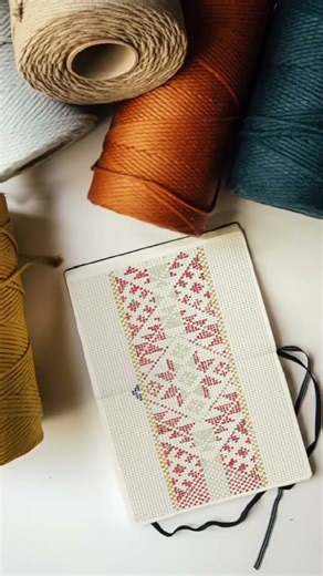 Sketching a pattern for a new project I’m working on! I’m attempting to create a weaving using a