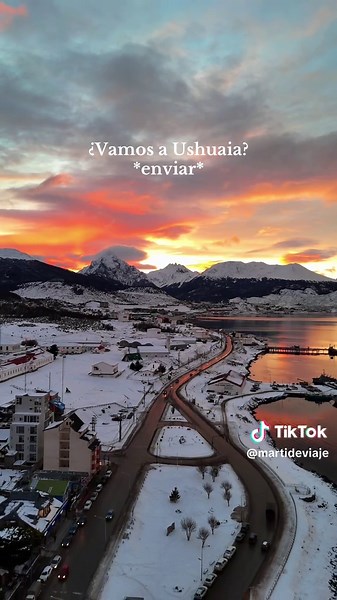 Amanecer en Ushuaia: ¡Un espectáculo hermoso!