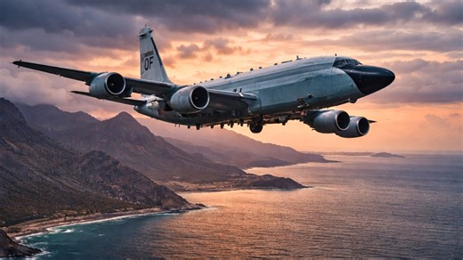 A rare RC-135 spy flight over the Gulf of California hinted at a new cartel hunt