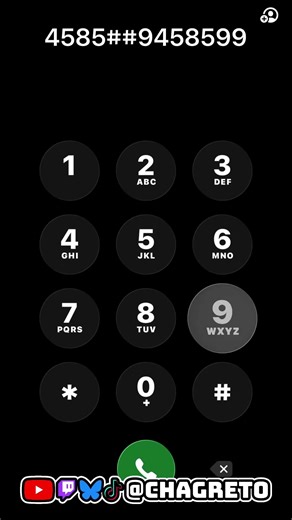 Rick Roll Played on iPhone Keypad