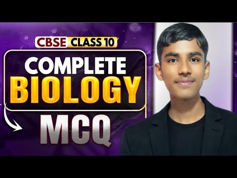 Class 10 Biology MCQ 2026 | Complete Syllabus Revision | CBSE Board Preparation