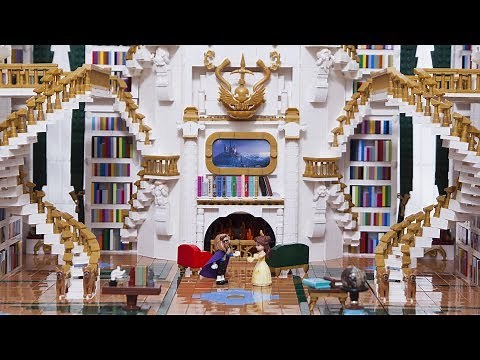 Amazing LEGO Beauty and the Beast Library – 25,000 Pieces!