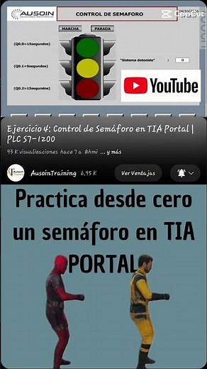Aprende a programar un semáforo desde CERO en TIA PORTAL