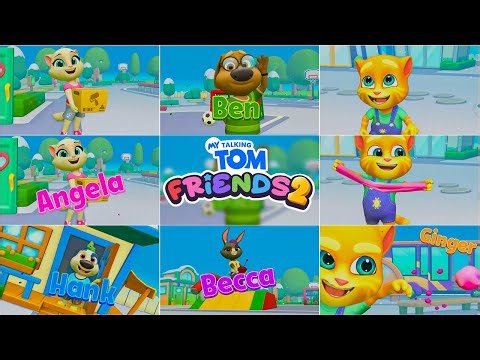 Ginger Is Finally Here! 🔓 | My Talking Tom Friends 2 All Remaining Characters Unlock Animation