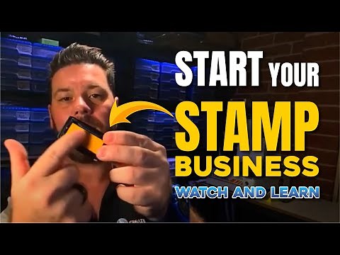 How To Make Laser Engraved Stamp | Trodat 4912 Stamp