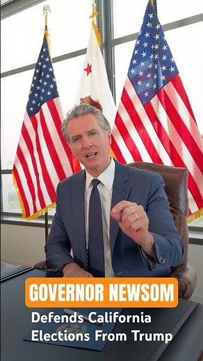 Governor #Newsom Defends #California #Elections From #Trump #shorts #2026elections #politics #news