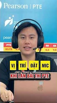 PTE Magic | Cách đặt mic khi thi PTE để đạt trọn điểm Speaking #ptemagic #ptemagic #ptespeakingtips