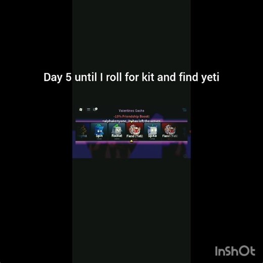 # Why I can't get kit and find yeti fruit 😫 😩