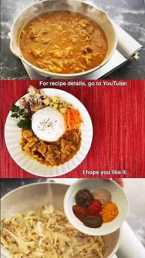 【フライパン1つで作れる本格カレー】スパイスカレーの作り方