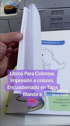 Impresión y Encuadernación de Libros Para Colorear