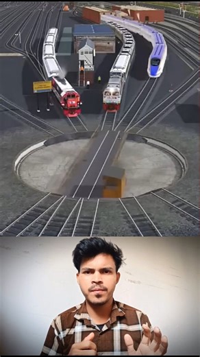 irfan k video on Instagram: "Train कि krossing देखकर दिमाग हिल जाएगा #reels"