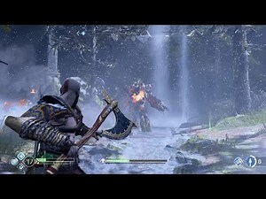 God of War 2018. Talisman of Betrayal obtained! Fafnir's Hoard quest. Gameplay combat PS5 60FPS