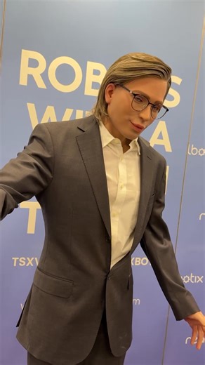 A realistic humanoid robot by Realbotix. What do you think? #CES2026 | CyberNews