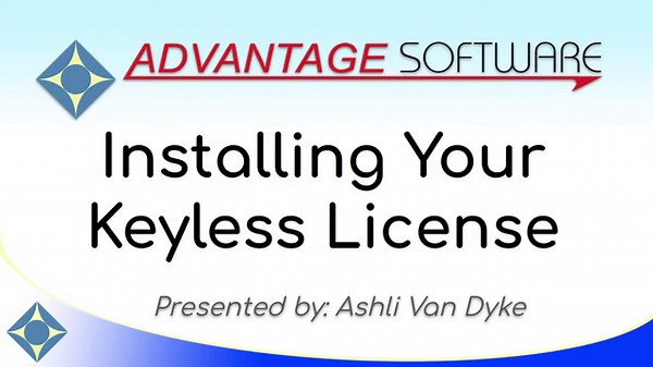 Installing Your Keyless License