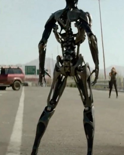 Terminator: Dark Fate - The Final Battle That Killed REV-9 For Good