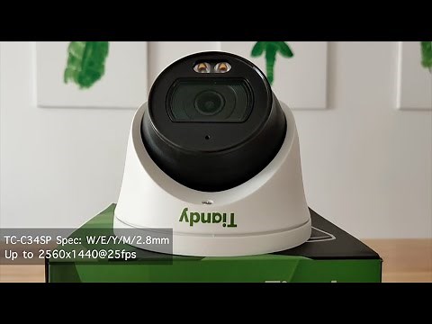 Tiandy Color Maker Series - 4MP Turret