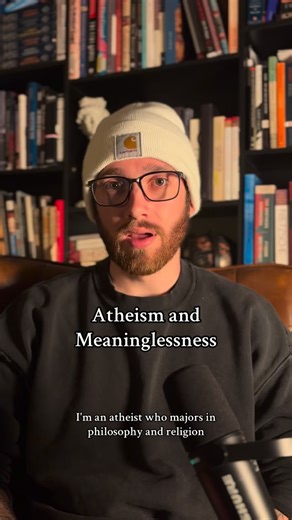 Austin📚 on Instagram: "I’ve been obsessed with meaning and nihilism recently so I figured I’d repost this one for you guys. I’ve been exploring how to accept nihilism as neither a positive nor a negative, but as a truth. In this I’ve been exploring atheism’s relation to nihilism. I’ll have much more to say on the topic after the winter. #philosophy #atheism #existentialism #nihilism #philosophyofreligion"