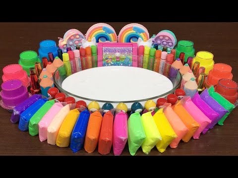 LIVE: Mixing Clay, Lipstick , Glitter and More into GLOSSY Slime #133