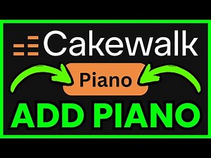 How To ADD PIANO In Cakewalk (QUICK & EASY) 2026