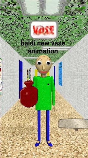 baldi happy new vase animation