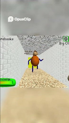 Intense Scenes In Baldi's School #gaming #baldisbasics