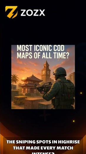Do You Remember the Most Iconic COD Maps of All Time? 🔥 | Call of duty Short