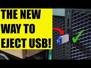 Safely Eject a USB Drive from File Explorer in Windows 11 Fastest Way!