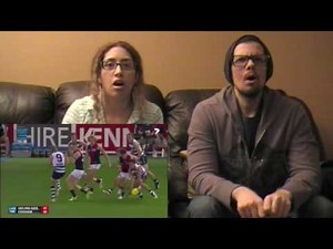 Here comes the BOOM! AFL'S BIGGEST HITS Reaction!