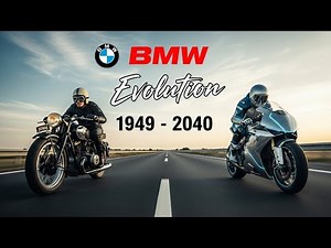 100 Years of BMW Motorcycles | 1923–2040 Full Evolution in 4 Minutes