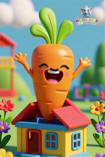 🥦🌈 Learn Colors with Vegetables! | Colors for Kids | Cartoon for Kids | Nursery Rhymes & Kids Songs