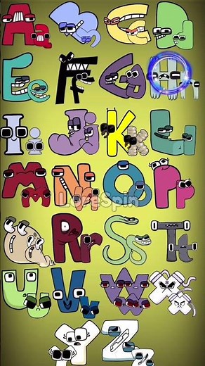 ALPHABET LORE A-Z but with kids ALPHABET LORE ANIMATION MEME - abcdefghijklmnopqrstuvwxyz