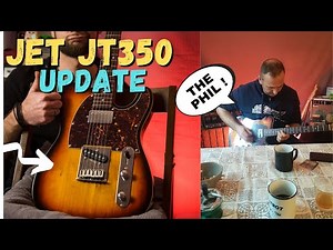JET Guitars JT350 : little update & had some visit !