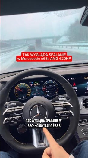 How much fuel does the 620 hp AMG e63s burn? SHOCK 😳