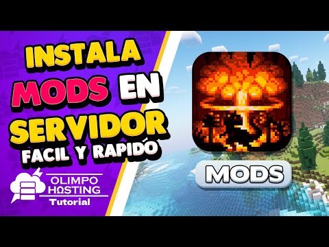 Como INSTALAR MODS en SERVIDOR de MINECRAFT - SIN ERRORES