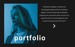 Digital portfolio - Template by Nicepage