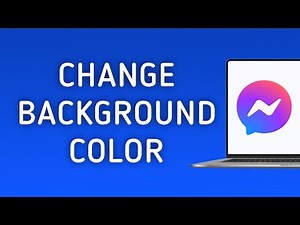 How to Change Messenger App Background Color On PC (New Update)