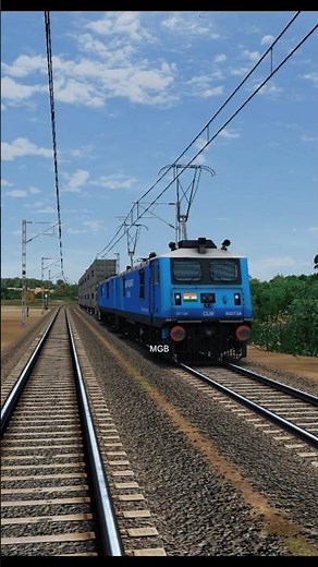 EF-12K Beast Mode Activated! 💪 Double Stack Container Freight Full Action 😍🚂 #IndianRailways