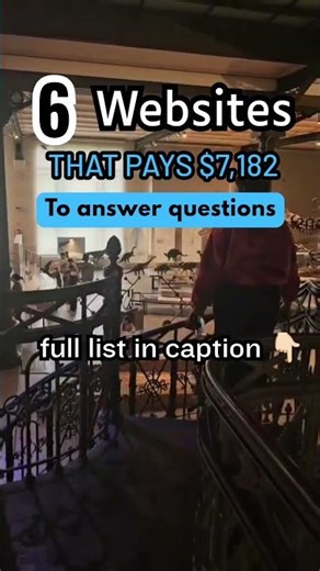 6 Website that pays $7,182