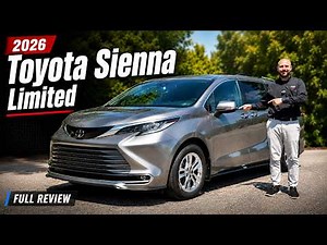 2026 Toyota Sienna Limited AWD | The Smartest Family Vehicle