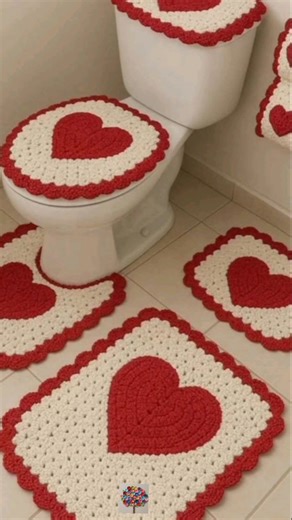 Beautiful Crochet Bathroom set tutorial 2026 decor Ideas #crochet