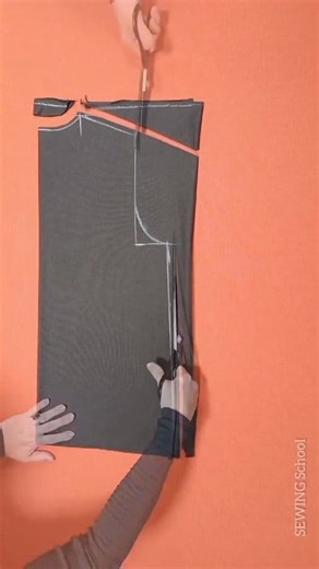 47K views · 887 reactions | Both men and women can use it / very easy long sleeve t-shirt cutting and sewing #sewing #howtosew #blouse #tshirt | Sewing School | Facebook