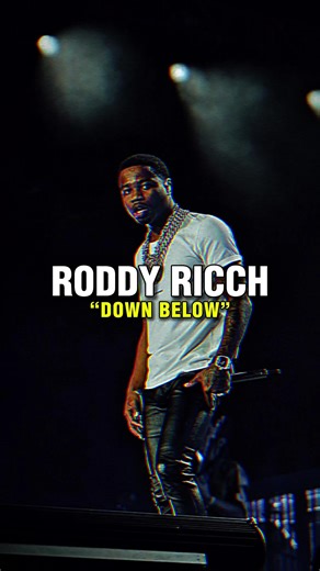 Goatedrap on Instagram: "“Down Below” feels real because Roddy Ricch wasn’t exaggerating anything. Cold nights, sleeping on floors, dreaming about a life that felt far away at the time. Before the fame and numbers, this song was just him talking about where he really came from. That honesty is why it still connects. Everyone loves the wins, but this record reminds you of the stage before everything worked out — when belief was the only thing keeping you going. That’s what makes it timeless. @rod