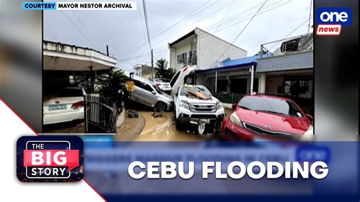 'Tino' triggers massive flooding in Cebu #TheBigStory | Widespread flooding swept across Cebu as Typhoon Tino battered the province, submerging several areas. | ONE News