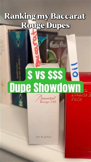 These Baccarat Rouge Dupes Are NOT Equal 🫣