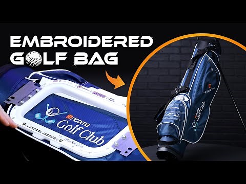 Transform Your Golf Bag with Stunning DIY Embroidery in Minutes