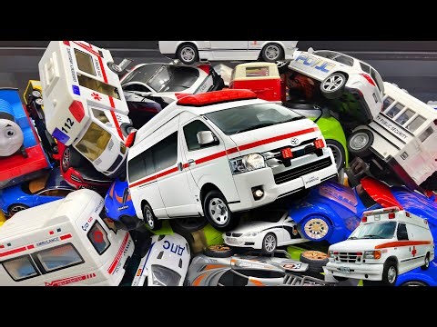 Kids Fun Adventure: Ambulance, Fire Truck & Police Car with Sirens!