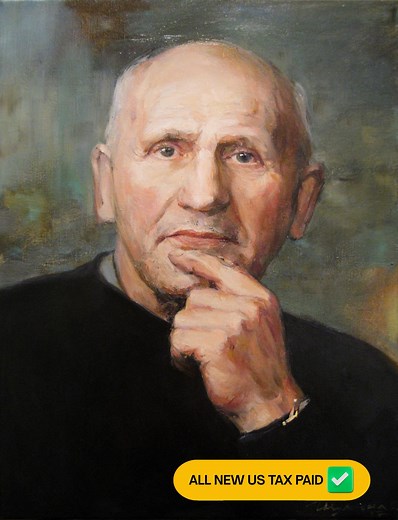 Custom Oil Portrait From Photo, Commission Portrait Painting on Canvas, Custom Oil Painting From Photo, Commission Art, Husband Gift - Etsy